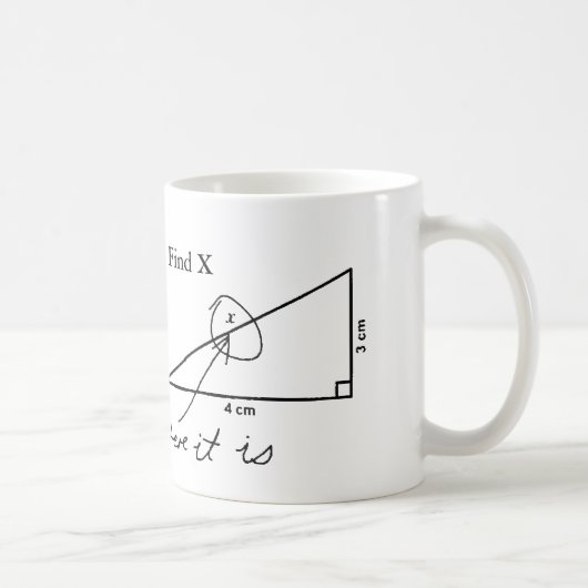 Finden Sie Mathe-Test-Kaffee-Tasse X lustige Kaffeetasse (Rechts)