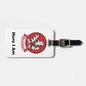 Finden Sie mein Gepäck Personalisiert Derry Landkr Gepäckanhänger (Vorderseite horizontal)