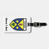 Finden Sie meine Personalisierte Cavan Landkreis I Gepäckanhänger (Vorderseite horizontal)