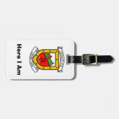 Finden Sie meine Personalisierte Mayo Landkreis ID Gepäckanhänger (Vorderseite horizontal)