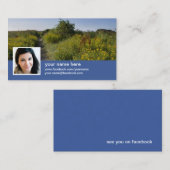 Finden Sie mich auf Facebook Update 2018 CC1036 Visitenkarte (Vorne/Hinten)