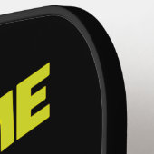 Finden Sie mich im Beach Summer Vacacation Design Pickleball Schläger (Linke Seite)