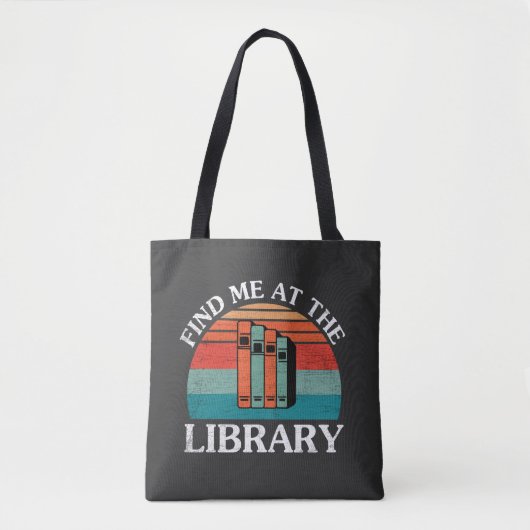 Finden Sie mich im Bibliotheksbuch Tasche (Vorderseite)