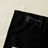 Finden Sie mich im tropischen Sommer am Strand Strandtuch (Beispiel)