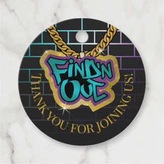 Finden Sie 'N Out Gender Reveal! Geschenkanhänger