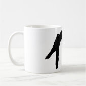 Finden Sie sich dem Schwarzen in der Kaffeetasse (Links)