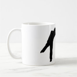 Finden Sie sich dem Schwarzen in der Kaffeetasse