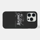 Finden Sie sich selbst Ästhetik-Typografie-iPhone- iPhone Hülle (Rückseite (Horizontal))