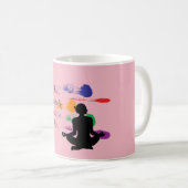 Finden Sie sich - Yoga-Zitat - Tasse (VorderseiteRechts)