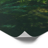Finden Sie Stille. Inspiration Poster (Ecke)