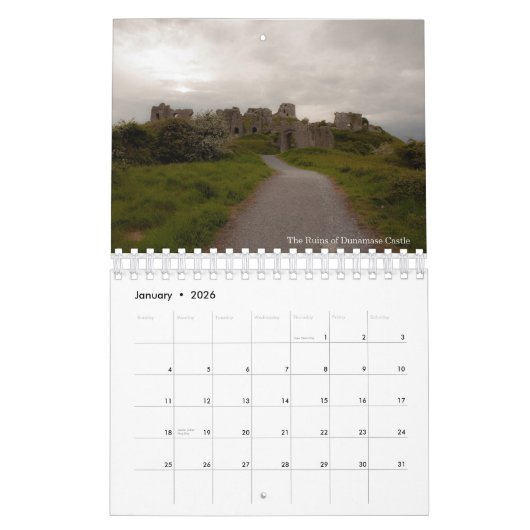 Finden von Fantasie in Wirklichkeit - Irland-Kalen Kalender (Jan 2026)