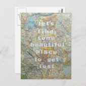 Finden wir eine schöne Postkarte (Vorne/Hinten)