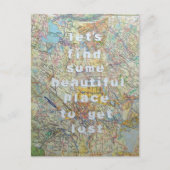 Finden wir eine schöne Postkarte (Vorderseite)