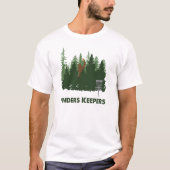 Finder Kepers Disk Golf T-Shirt (Vorderseite)