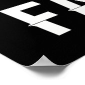 Findet auf dem Glaubenskandidaten statt Poster (Ecke)