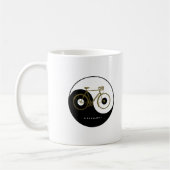 FINDET BALANCE / Yin Yang Fahrrad Kaffeetasse (Links)
