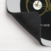 FINDET BALANCE / Yin Yang-Fahrrad Mousepad (Ecke)