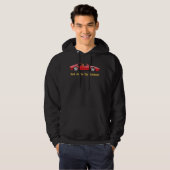 findet Freude an der Reise 2 Hoodie (Vorne ganz)