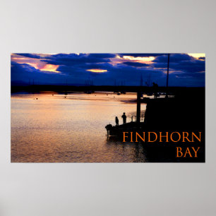 findhorn Bucht Poster