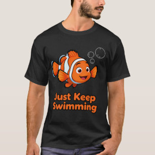 Finding Nemo Inspiriertes Zitat Design T-Shirt