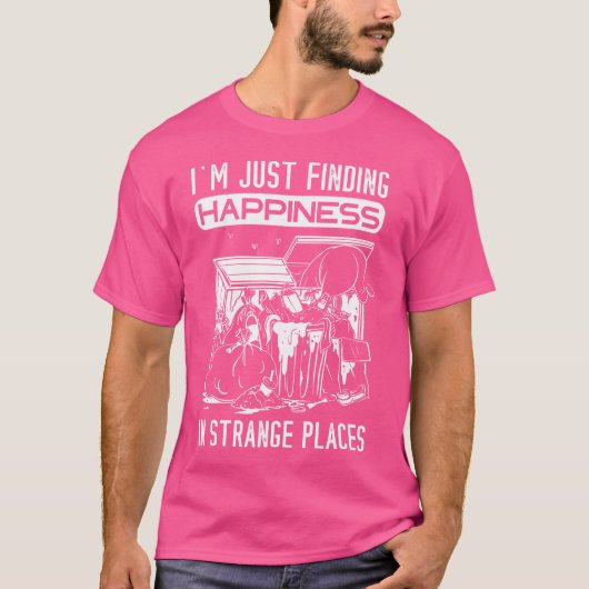 Finding Trash Garbage Diving Dumpster Di T-Shirt (Vorderseite)