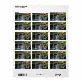 Findlay Falls I Adressaufkleber (Vorne)