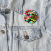 Fine Abstrakt Coole Niedliche Girly Retro-Mode Button (Beispiel)