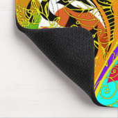 Fine Abstrakt Coole Niedliche Girly Retro-Mode Mousepad (Ecke)