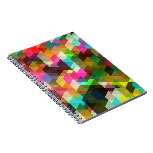 Fine Abstrakt Coole Niedliche Girly Retro-Mode Notizblock (Rechte Seite)