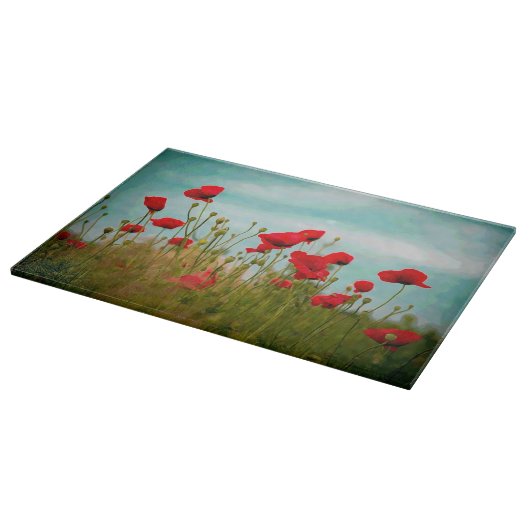 Fine Abstrakt Coole Niedliche Girly Retro-Mode Schneidebrett (Ecke)