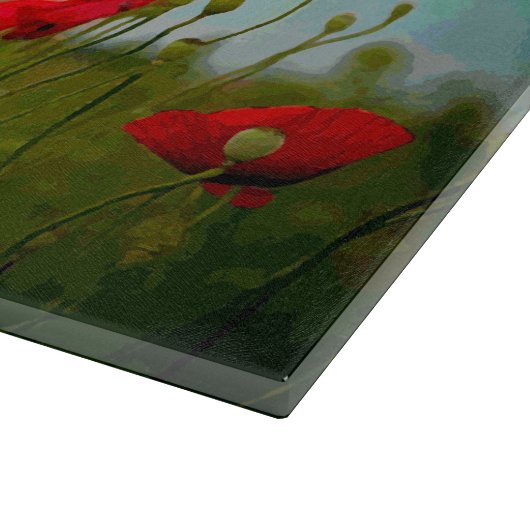 Fine Abstrakt Coole Niedliche Girly Retro-Mode Schneidebrett (Ecke)