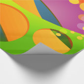 Fine Abstrakte Coole geometrische Mode Geschenkpapier (Ecke)