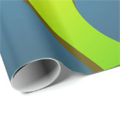 Fine Abstrakte Coole geometrische Mode Geschenkpapier (Rolleneckpunkt)