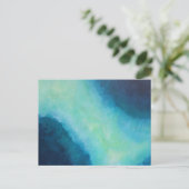 Fine Art Abstrakt Postkarte (Stehend Vorderseite)
