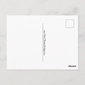 Fine Art Abstrakt Postkarte (Rückseite)