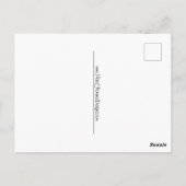 Fine Art Abstrakt Postkarte (Rückseite)