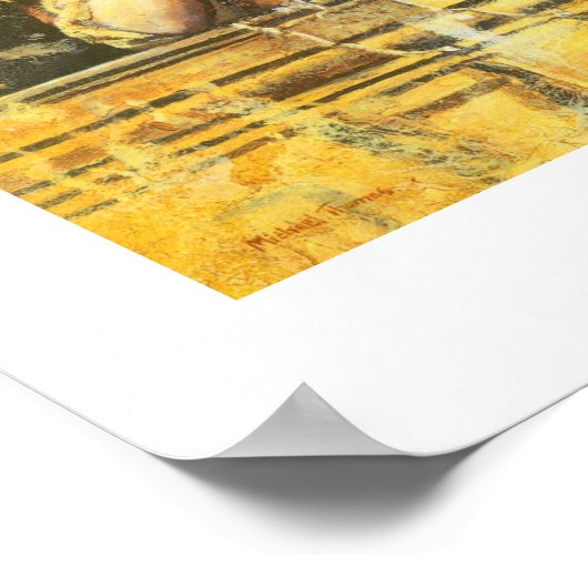 Fine Art Angel Print Poster (Ecke)