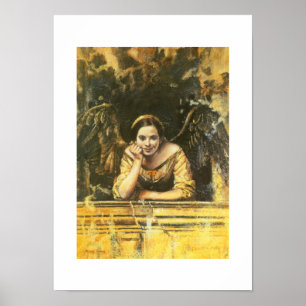 Fine Art Angel Print Poster