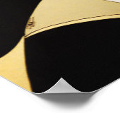 Fine Art - "Anspruchsvolle Lady" Poster (Ecke)