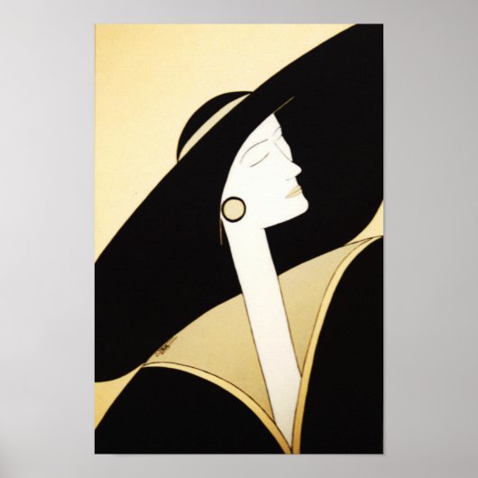 Fine Art - "Anspruchsvolle Lady" Poster (Vorne)