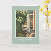 Fine Art Birthday Card - Platz in der Sonne Karte (Gelbe Blume)