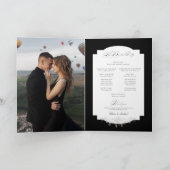 Fine Art Black Floral Calligraphy Programm (Innenseite)