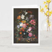 Fine Art Blume Still Life Card Karte (Gelbe Blume)