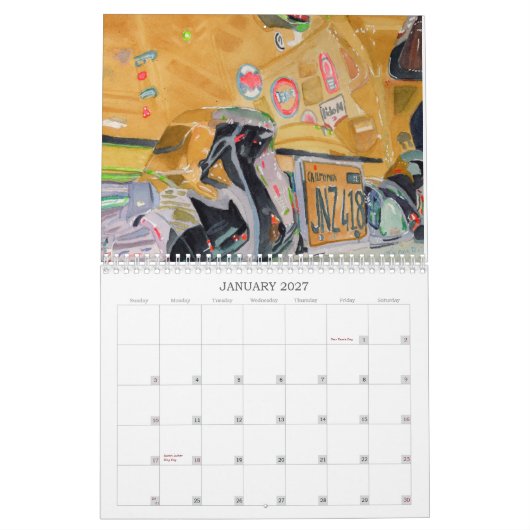 Fine Art Calendar 2024 Kalender (Jan 2027)