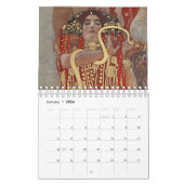 FINE ART CALENDAR : GUSTAV KLIMT: SCHMERZEN KALENDER (Jan 2026)