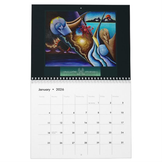 Fine Art Calendar von Clayton Bryant Young Kalender (Jan 2026)