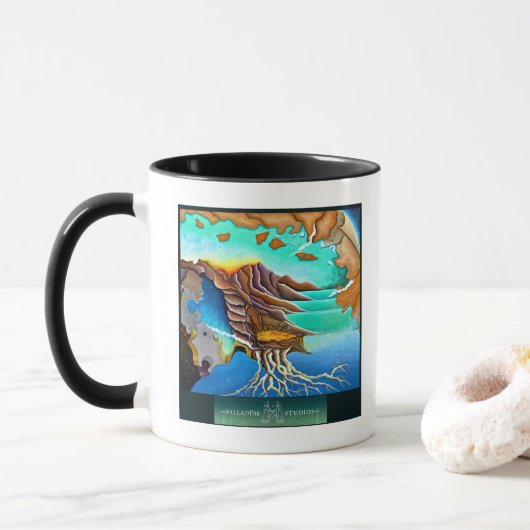 Fine Art Cup/Tasse "Cassiopeia" Tasse (Mit Donut)