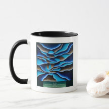 Fine Art Cup/Tasse 'Island Vibes'