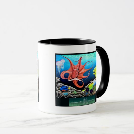 Fine Art Cup/Tasse 'Time to Prey' Tasse (VorderseiteRechts)