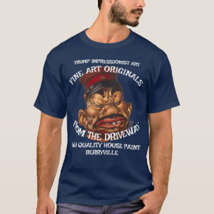 Fine Art Einfahrt Trump Haus Farbe Originale T-Shirt